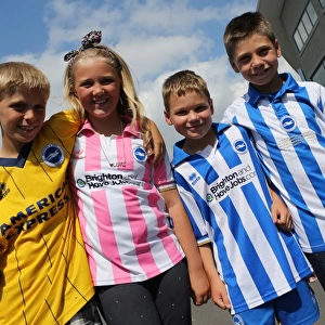 Unforgettable Fan Interaction: Brighton & Hove Albion FC Club Shop Signing Event, September 2013