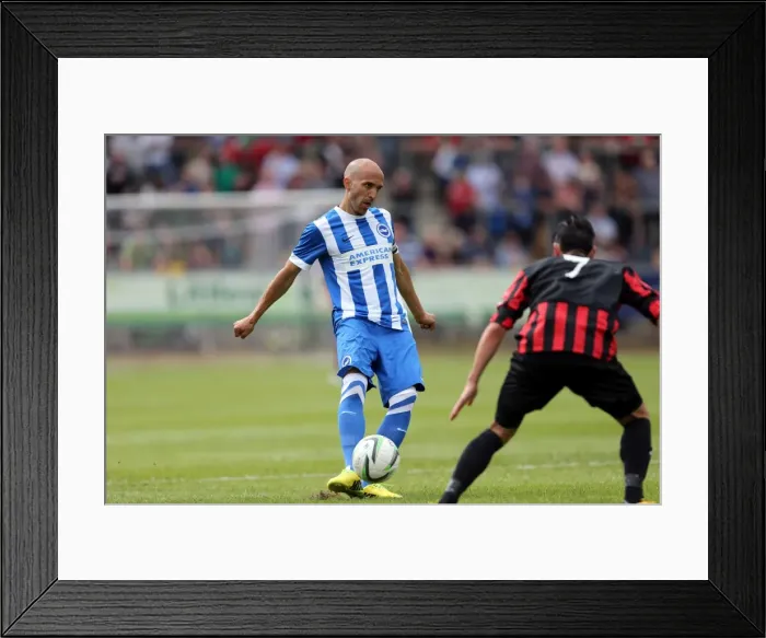 Framed Print : Brighton & Hove Albion FC: Pre-Season Training July 2014 Framed Print : Brighton & Hove Albion FC: Pre-Season Training July 2014