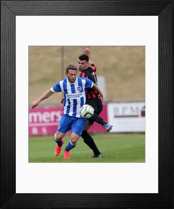Framed Print : Brighton & Hove Albion FC: Pre-Season Training, July 2014 Framed Print : Brighton & Hove Albion FC: Pre-Season Training, July 2014