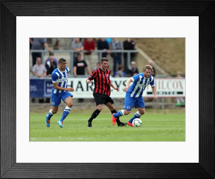 Framed Print : Brighton & Hove Albion FC: Pre-Season Training July 2014 Framed Print : Brighton & Hove Albion FC: Pre-Season Training July 2014