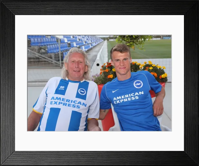 Framed Print : Brighton & Hove Albion FC: Pre-Season Training 2014 Framed Print : Brighton & Hove Albion FC: Pre-Season Training 2014