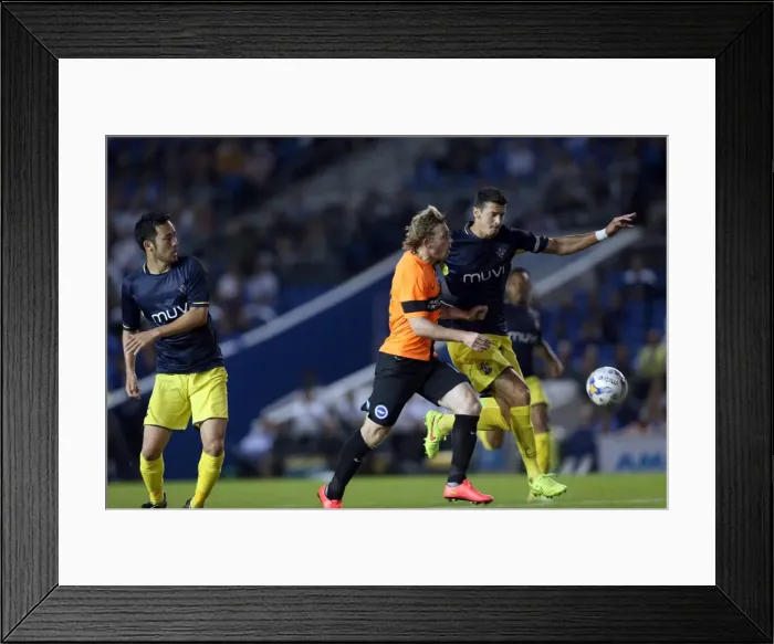Framed Print : Brighton & Hove Albion FC: Pre-Season Training July 2014 Framed Print : Brighton & Hove Albion FC: Pre-Season Training July 2014