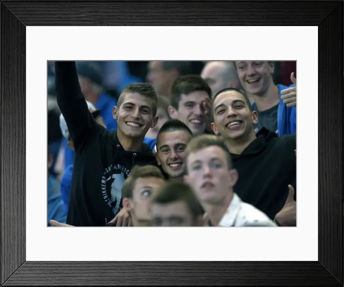Framed Print : Brighton & Hove Albion FC: Pre-Season Training July 2014 Framed Print : Brighton & Hove Albion FC: Pre-Season Training July 2014