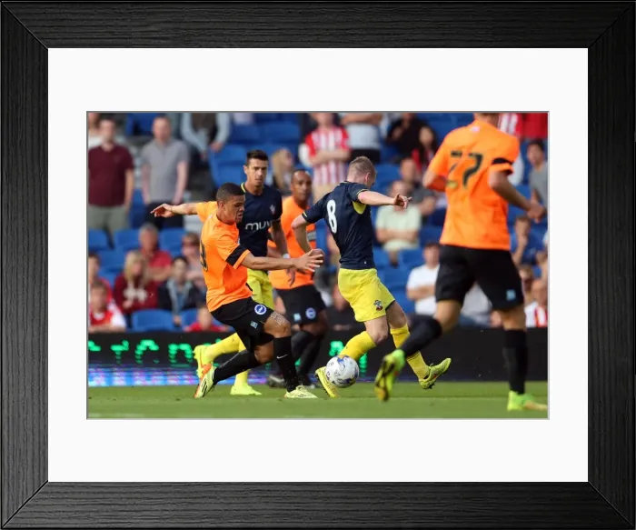 Framed Print : Brighton & Hove Albion FC: Pre-Season Training July 2014 Framed Print : Brighton & Hove Albion FC: Pre-Season Training July 2014