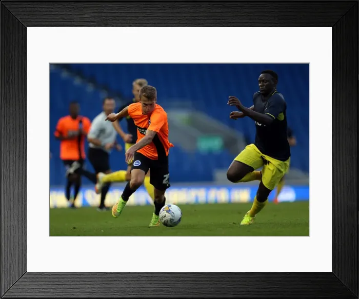 Framed Print : Brighton & Hove Albion FC: Pre-Season Training July 2014