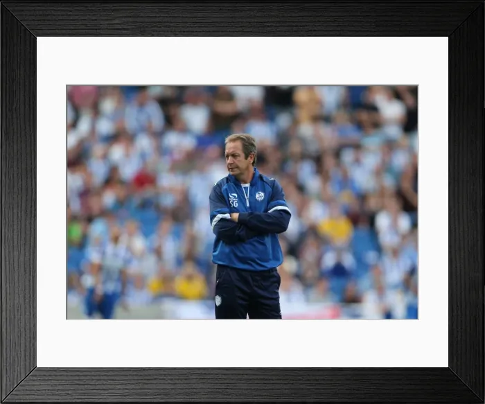 Framed Print : Brighton & Hove Albion vs. Sheffield Wednesday (09 / 08 / 14): 2014-15 Home Game Framed Print : Brighton & Hove Albion vs. Sheffield Wednesday (09 / 08 / 14): 2014-15 Home Game