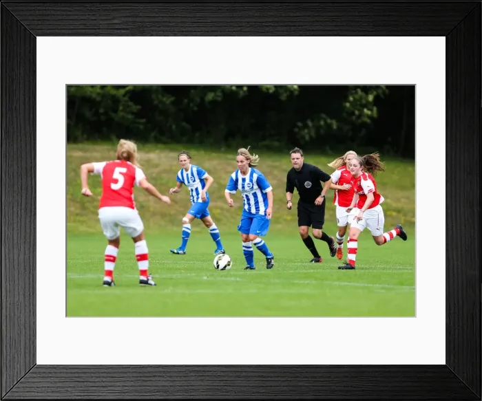 Framed Print : Brighton & Hove Albion Women vs. Arsenal DS (10Aug14) Framed Print : Brighton & Hove Albion Women vs. Arsenal DS (10Aug14)