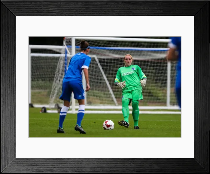 Framed Print : Brighton & Hove Albion vs. Arsenal Women: August 10, 2014 (Arsenal DS) Framed Print : Brighton & Hove Albion vs. Arsenal Women: August 10, 2014 (Arsenal DS)