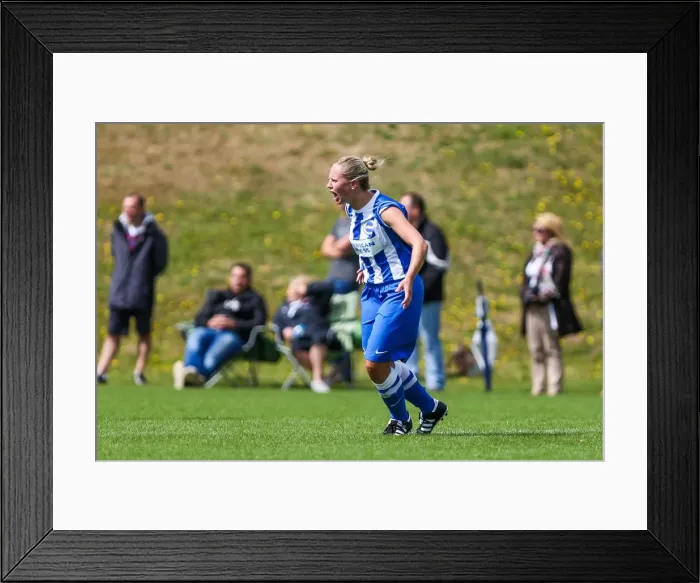 Framed Print : Brighton & Hove Albion Women vs Arsenal DS: 10Aug14 Framed Print : Brighton & Hove Albion Women vs Arsenal DS: 10Aug14