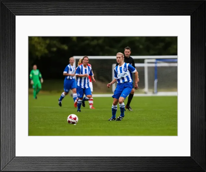 Framed Print : Brighton & Hove Albion W vs Arsenal DS: August 10, 2014 Framed Print : Brighton & Hove Albion W vs Arsenal DS: August 10, 2014