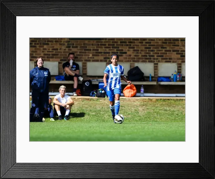 Framed Print : Brighton & Hove Albion W vs Arsenal DS: 10Aug14 Framed Print : Brighton & Hove Albion W vs Arsenal DS: 10Aug14