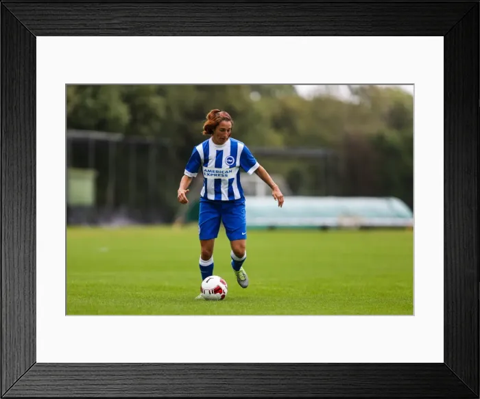 Framed Print : Brighton & Hove Albion Women vs Arsenal DS: 10Aug14 Framed Print : Brighton & Hove Albion Women vs Arsenal DS: 10Aug14