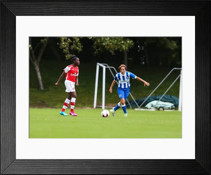 Framed Print : Brighton & Hove Albion W vs Arsenal DS: 10Aug14 Framed Print : Brighton & Hove Albion W vs Arsenal DS: 10Aug14