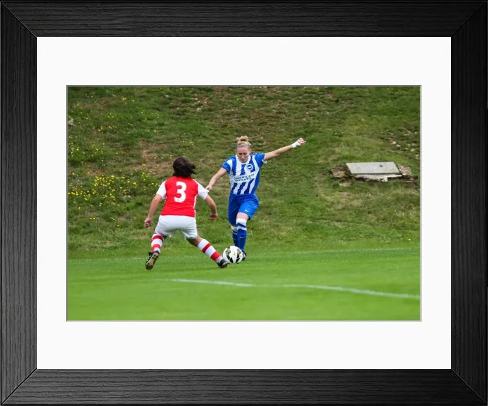 Framed Print : Brighton & Hove Albion Women vs. Arsenal DS: Season 2014-15, Match Day 1 Framed Print : Brighton & Hove Albion Women vs. Arsenal DS: Season 2014-15, Match Day 1