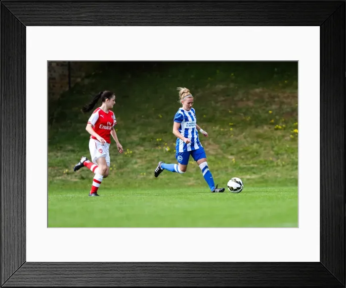 Framed Print : Brighton & Hove Albion W vs Arsenal DS: 10Aug14 Framed Print : Brighton & Hove Albion W vs Arsenal DS: 10Aug14
