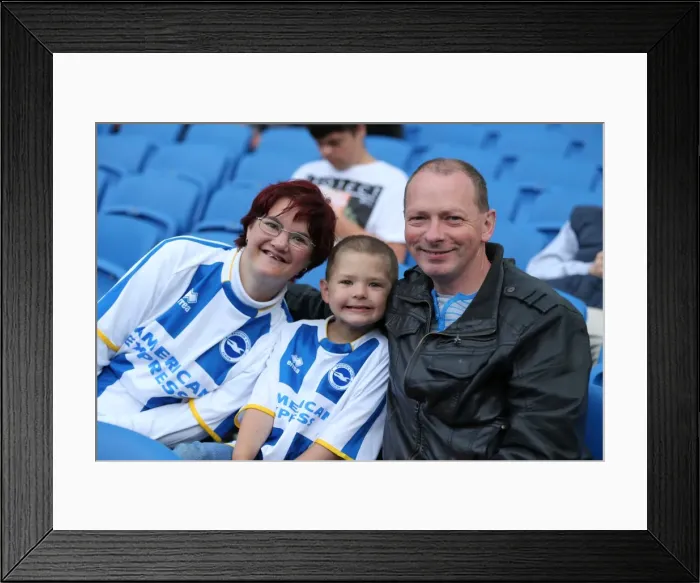 Framed Print : Brighton & Hove Albion 2014-15: Home Game vs. Cheltenham (August 12, 2014) Framed Print : Brighton & Hove Albion 2014-15: Home Game vs. Cheltenham (August 12, 2014)