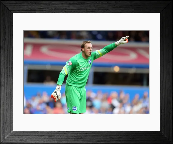 Framed Print : Brighton & Hove Albion 2014-15 Away Game: Birmingham (16 / 08 / 14) Framed Print : Brighton & Hove Albion 2014-15 Away Game: Birmingham (16 / 08 / 14)
