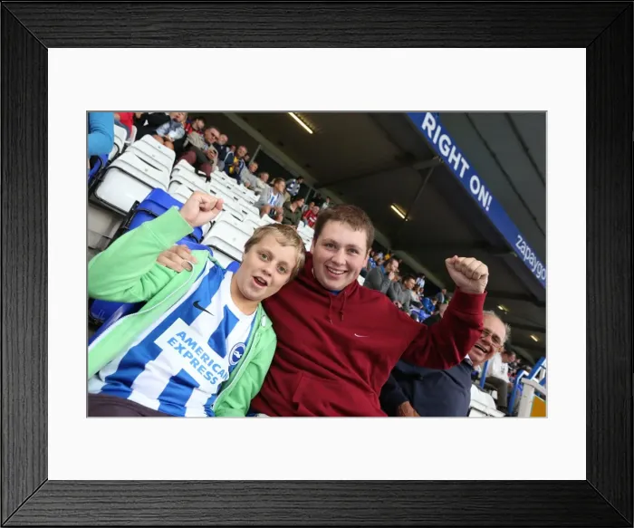 Framed Print : Brighton & Hove Albion Away at Birmingham (16 / 08 / 14) Framed Print : Brighton & Hove Albion Away at Birmingham (16 / 08 / 14)