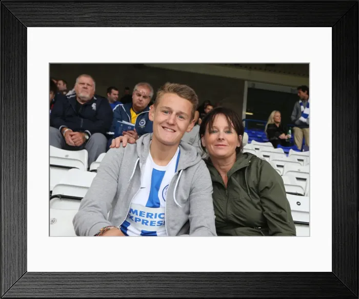 Framed Print : Brighton & Hove Albion 2014-15 Away Game: Birmingham (August 16, 2014) Framed Print : Brighton & Hove Albion 2014-15 Away Game: Birmingham (August 16, 2014)