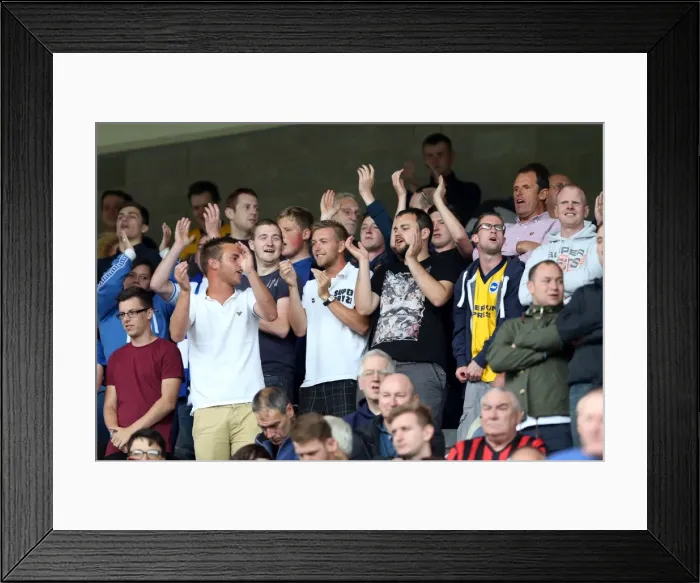 Framed Print : Brighton & Hove Albion 2014-15 Away Game: Birmingham (August 16, 2014) Framed Print : Brighton & Hove Albion 2014-15 Away Game: Birmingham (August 16, 2014)