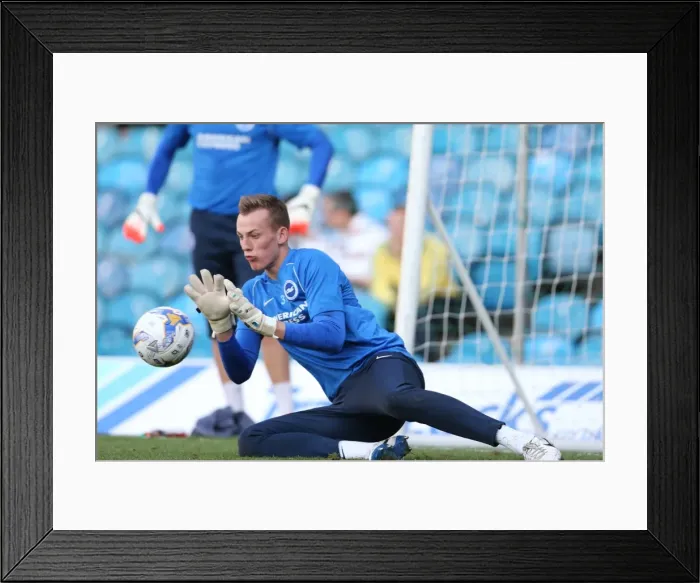 Framed Print : Brighton & Hove Albion 2014-15: Away Game at Leeds United (August 19, 2014)