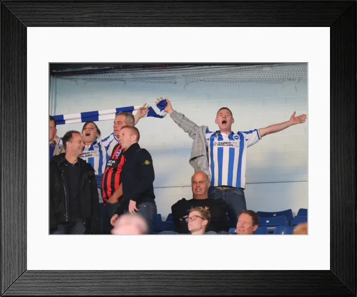 Framed Print : Brighton & Hove Albion 2014-15: Away Game at Leeds United (19 / 08 / 14) Framed Print : Brighton & Hove Albion 2014-15: Away Game at Leeds United (19 / 08 / 14)