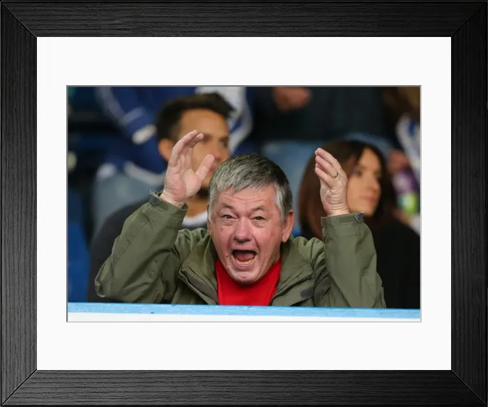 Framed Print : Brighton & Hove Albion 2014-15: Away Game at Leeds United (19 / 08 / 14)
