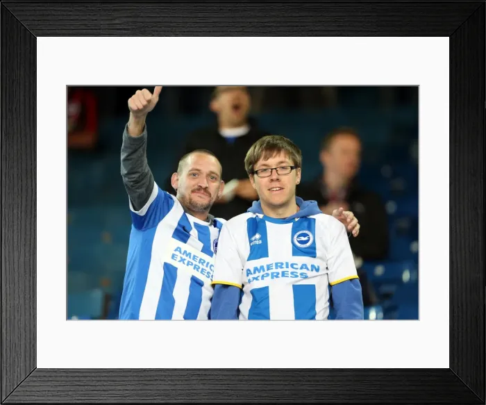 Framed Print : Brighton & Hove Albion 2014-15: Away Game at Leeds United (19 / 08 / 14) Framed Print : Brighton & Hove Albion 2014-15: Away Game at Leeds United (19 / 08 / 14)