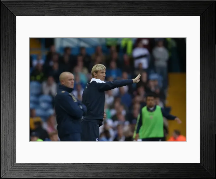 Framed Print : Brighton & Hove Albion 2014-15: Away Game at Leeds United (19 / 08 / 14)