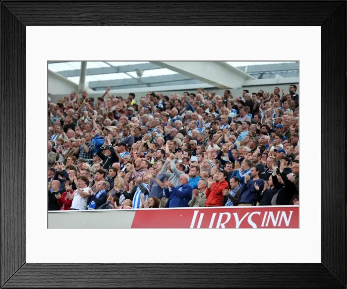 Framed Print : Brighton & Hove Albion vs. Bolton Wanderers: 2014-15 Season Home Game Framed Print : Brighton & Hove Albion vs. Bolton Wanderers: 2014-15 Season Home Game