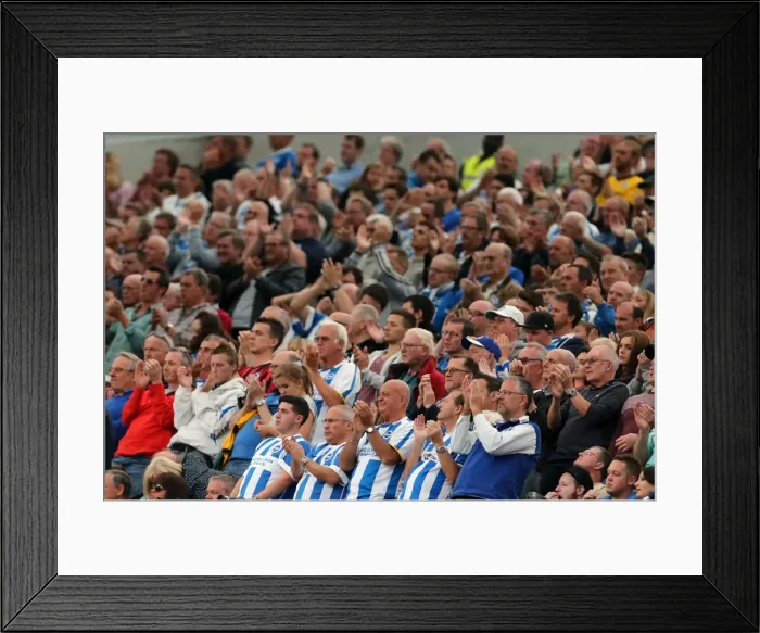 Framed Print : Brighton & Hove Albion vs. Bolton Wanderers: 2014-15 Season Home Game Framed Print : Brighton & Hove Albion vs. Bolton Wanderers: 2014-15 Season Home Game