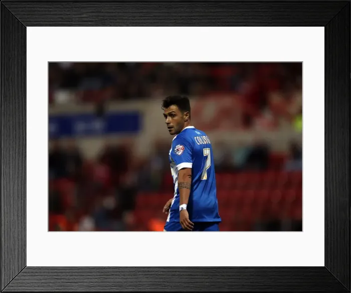 Framed Print : Brighton & Hove Albion vs Swindon Town: 2014-15 Away Game (August 26)