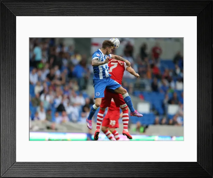 Framed Print : Brighton & Hove Albion 2014-15: Home Game vs Charlton Athletic (August 30, 2014) Framed Print : Brighton & Hove Albion 2014-15: Home Game vs Charlton Athletic (August 30, 2014)