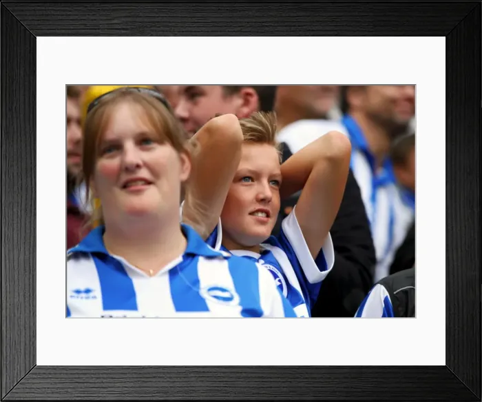 Framed Print : Brighton & Hove Albion 2014-15: Home Game vs Charlton Athletic (August 30, 2014) Framed Print : Brighton & Hove Albion 2014-15: Home Game vs Charlton Athletic (August 30, 2014)