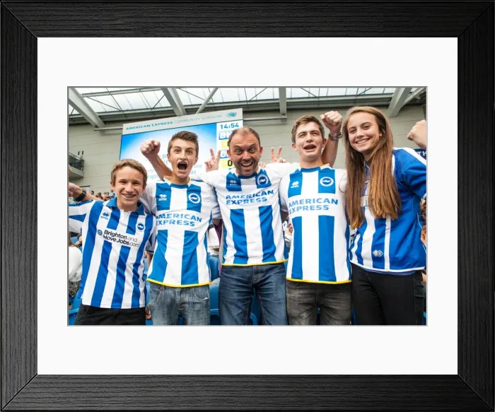 Framed Print : Brighton & Hove Albion 2014-15: Home Game vs Charlton Athletic (August 30, 2014) Framed Print : Brighton & Hove Albion 2014-15: Home Game vs Charlton Athletic (August 30, 2014)