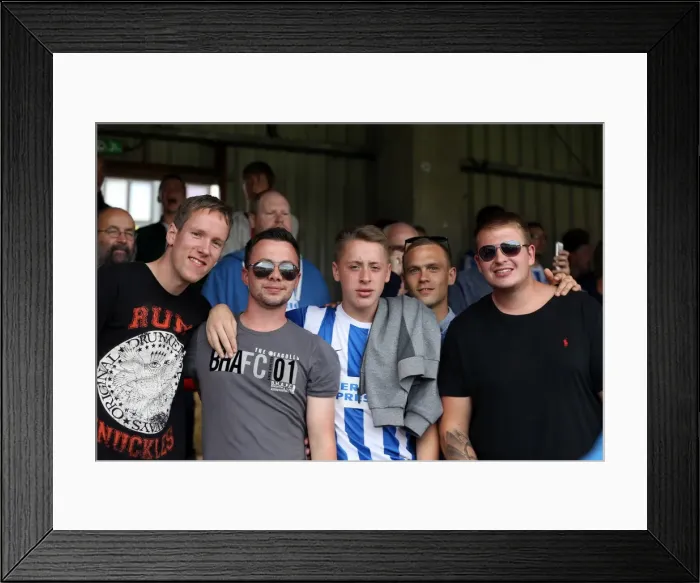 Framed Print : Brighton & Hove Albion 2014-15: Away Game at Brentford (September 13, 2014) Framed Print : Brighton & Hove Albion 2014-15: Away Game at Brentford (September 13, 2014)