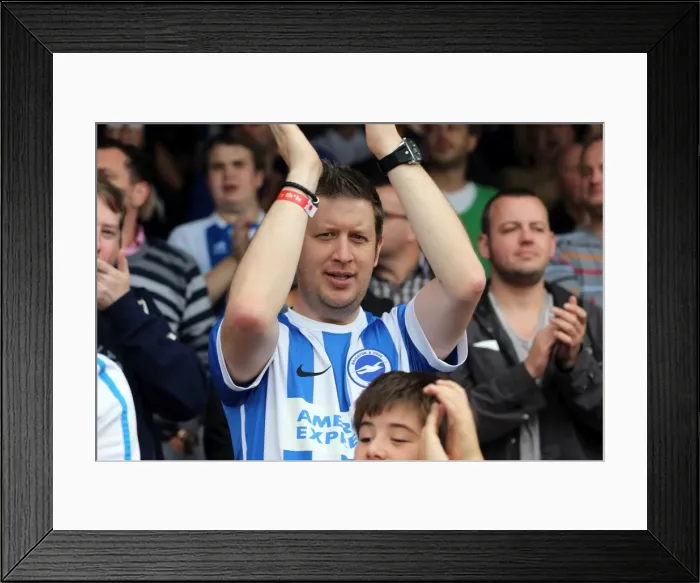 Framed Print : Brighton & Hove Albion at Brentford: Away Game, September 13, 2014 Framed Print : Brighton & Hove Albion at Brentford: Away Game, September 13, 2014