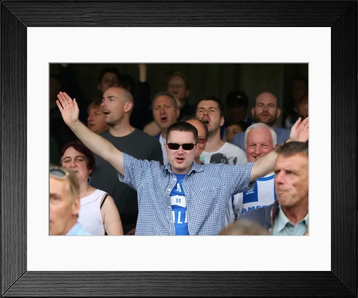 Framed Print : Brighton & Hove Albion 2014-15: Away Game at Brentford (September 13, 2014) Framed Print : Brighton & Hove Albion 2014-15: Away Game at Brentford (September 13, 2014)