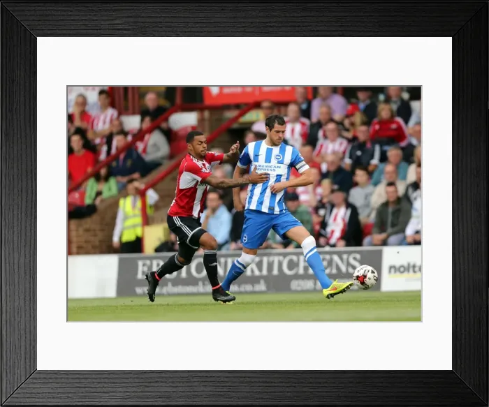 Framed Print : Brighton & Hove Albion 2014-15: Away Game at Brentford (September 13, 2014) Framed Print : Brighton & Hove Albion 2014-15: Away Game at Brentford (September 13, 2014)