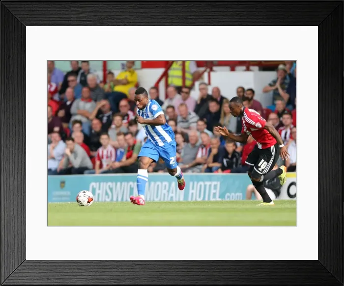 Framed Print : Brighton & Hove Albion 2014-15: Away Game at Brentford (September 13, 2014) Framed Print : Brighton & Hove Albion 2014-15: Away Game at Brentford (September 13, 2014)