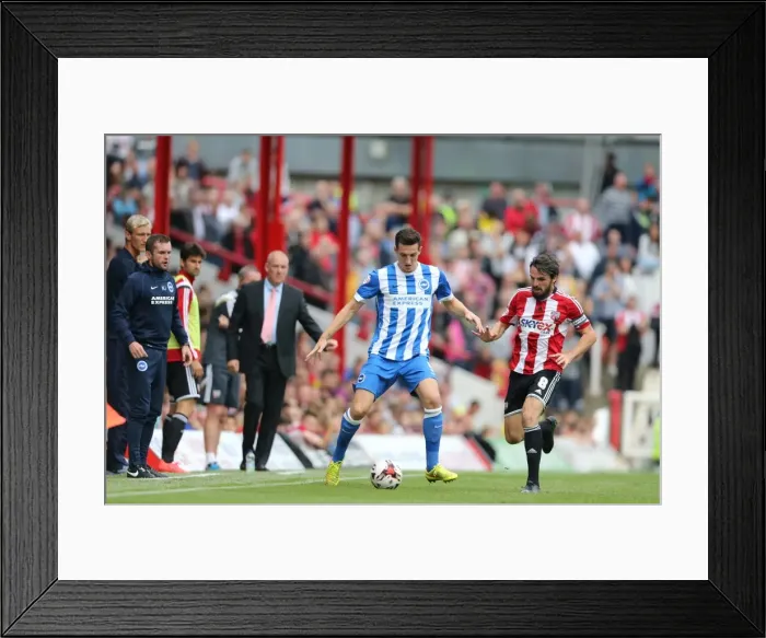 Framed Print : Brighton & Hove Albion 2014-15: Away Game at Brentford (September 13, 2014) Framed Print : Brighton & Hove Albion 2014-15: Away Game at Brentford (September 13, 2014)