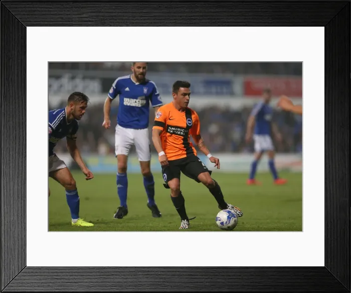 Framed Print : Brighton & Hove Albion vs Ipswich Town: 16 September 2014 - Away Game, Season 2014-15 Framed Print : Brighton & Hove Albion vs Ipswich Town: 16 September 2014 - Away Game, Season 2014-15