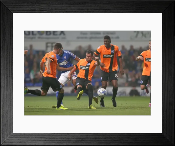 Framed Print : Brighton & Hove Albion vs Ipswich Town: 16 September 2014 (Away Game) Framed Print : Brighton & Hove Albion vs Ipswich Town: 16 September 2014 (Away Game)