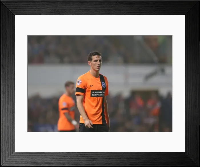 Framed Print : Brighton & Hove Albion vs Ipswich Town: 16 September 2014 (Away Game)