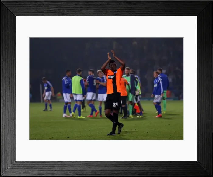 Framed Print : Brighton & Hove Albion vs Ipswich Town: 16 September 2014 (Away Game)