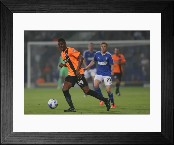 Framed Print : Brighton & Hove Albion vs Ipswich Town: 16 September 2014 - Away Game, Season 2014-15 Framed Print : Brighton & Hove Albion vs Ipswich Town: 16 September 2014 - Away Game, Season 2014-15