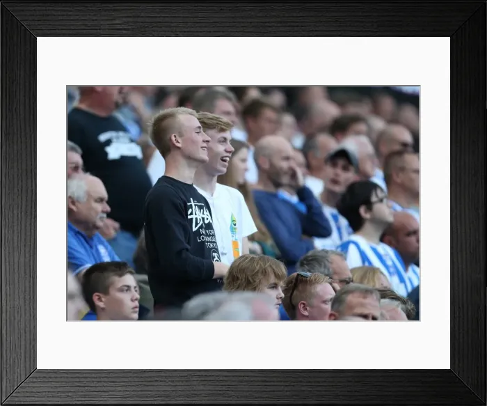 Framed Print : Brighton & Hove Albion vs. Blackpool: 2014-15 Season Home Game Framed Print : Brighton & Hove Albion vs. Blackpool: 2014-15 Season Home Game