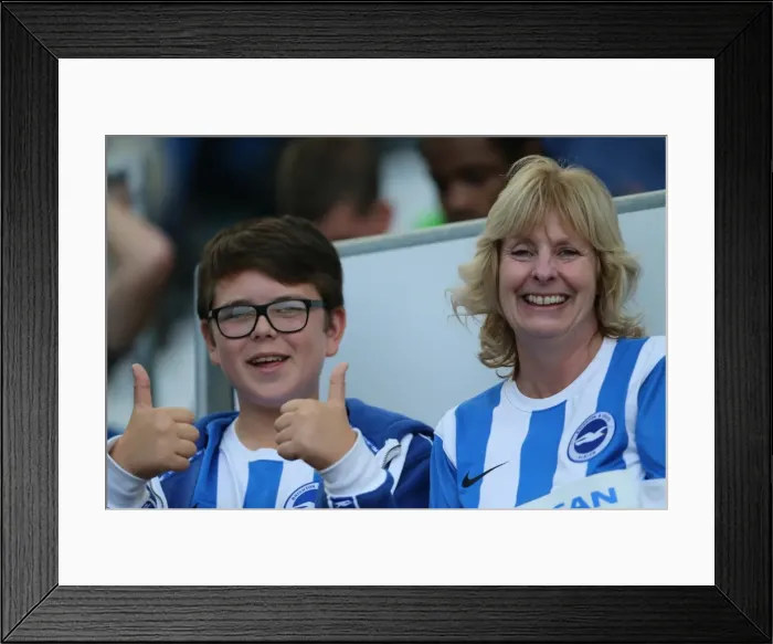 Framed Print : Brighton & Hove Albion vs. Blackpool: 2014-15 Season Home Game Framed Print : Brighton & Hove Albion vs. Blackpool: 2014-15 Season Home Game