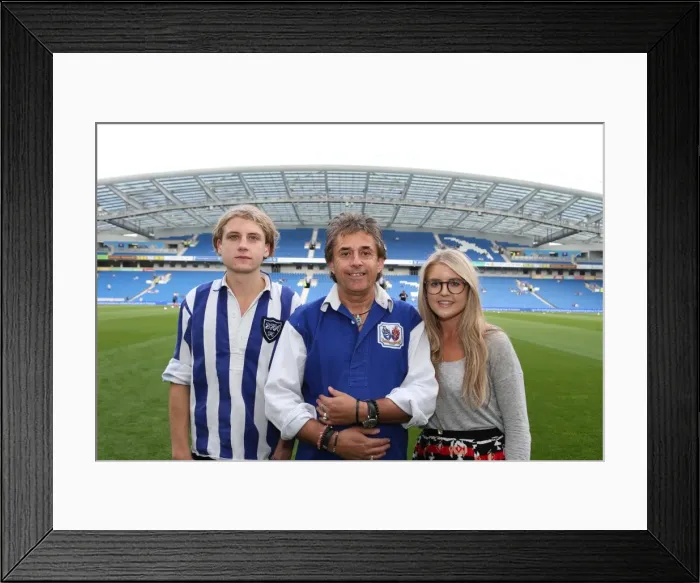 Framed Print : Brighton & Hove Albion vs. Blackpool: 2014-15 Season Home Game Framed Print : Brighton & Hove Albion vs. Blackpool: 2014-15 Season Home Game