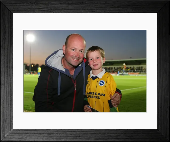 Framed Print : Brighton & Hove Albion at Burton Albion (2014-15 Season): Away Game
